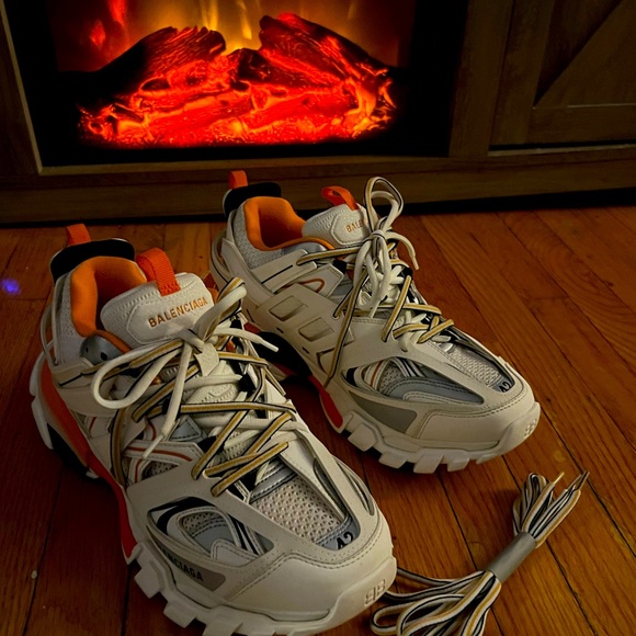 Balenciaga Track Balenciaga Arena Mens Orange Balenciaga Track